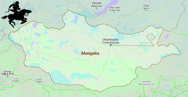MONGOLIA TRAVEL MAPS - Bird Watching in Tours Mongolia - Mongolia Nomads Tours